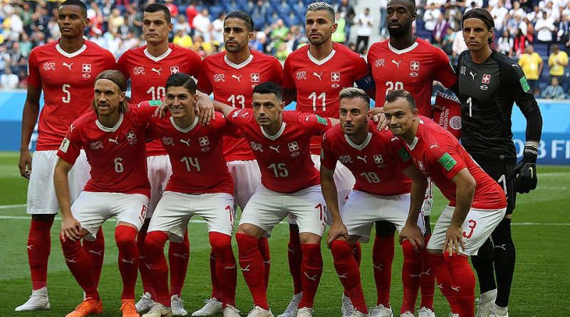 Switzerland national football team players group photo